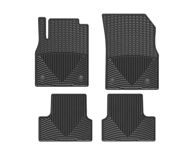 WeatherTech All-Weather Floor Mats for Chevy Cruze 2011-2015 1st 2nd Row Black
