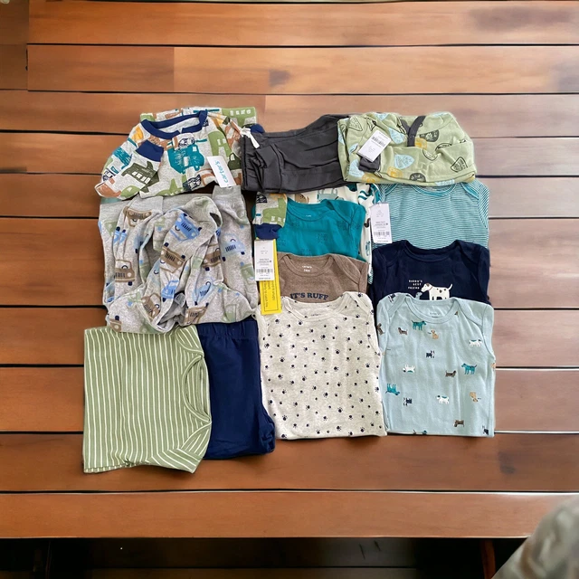 Carters 13pc. Lot 18M Baby Boy Carter's Clothes New With Tags