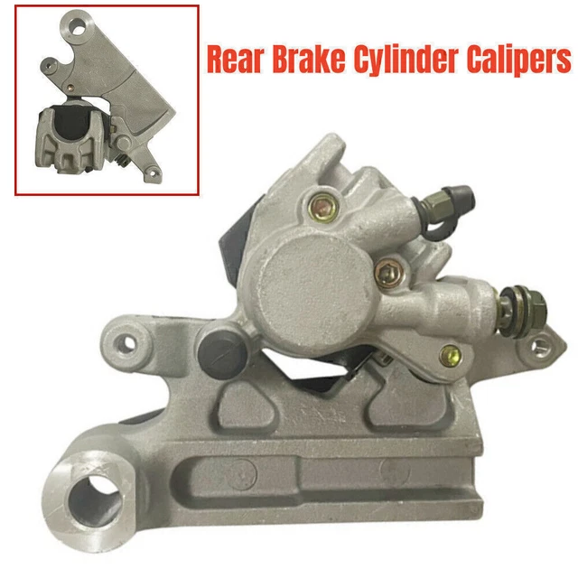 Motorcycle Bike Rear Brake Pad Lower Pump Master Hydraulic Cylinder Casliper US