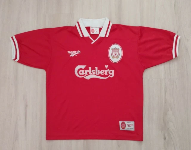 CAMISETA OFICIAL LIVERPOOL 1996-1998 Reebok Talla M 38