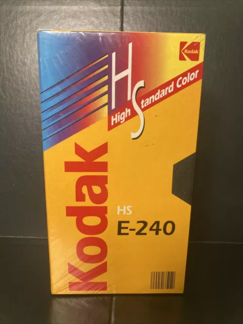 Kodak HS E240 High Standard Color VHS Videokasette 240 min Doppelpack - Neu OVP
