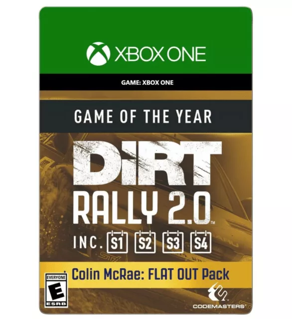 DIRT RALLY 2.0 GOTY EDITION Xbox One / Xbox Series X|S Key (Codice) ☑VPN ☑NoDisc