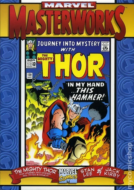 Marvel Masterworks Thor HC Comicraft Edition #3-1ST VF 2001 Stock Image