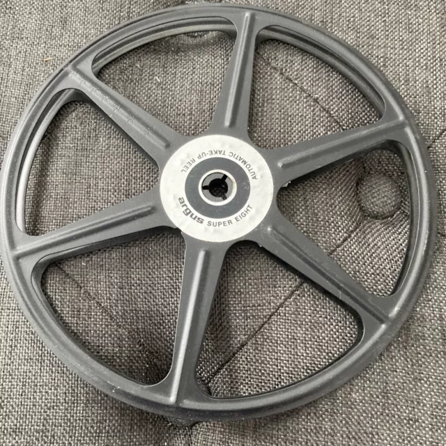 Argus Super Eight Automatic Take-Up Reel Vintage 7” Scherer USA