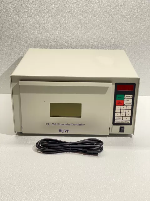 UVP CL-1000S PN 95-0174-01 CL1000S Ultraviolet Crosslinker 254NM with Warranty