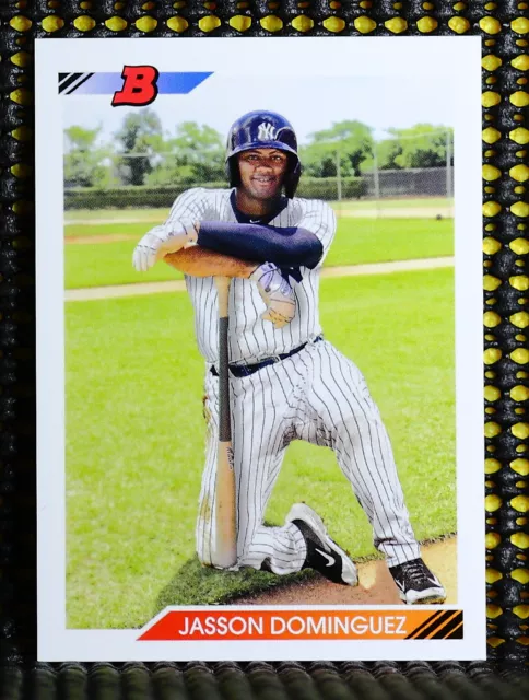 Jasson Dominguez  -  2020 Bowman Heritage Prospect Image Variation #Bhp8