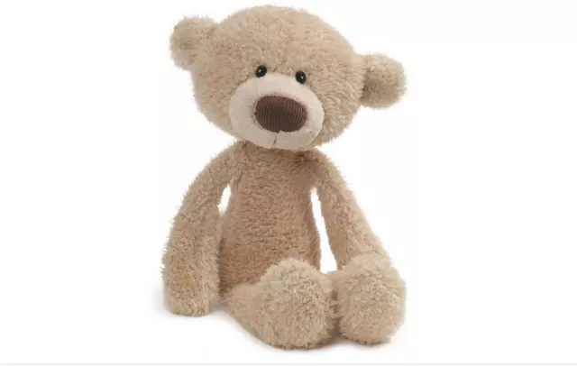 GUND Zahnstocher, klassischer Teddybär Kuscheltier ab 1 Jahren, beige, neu mit Etikett