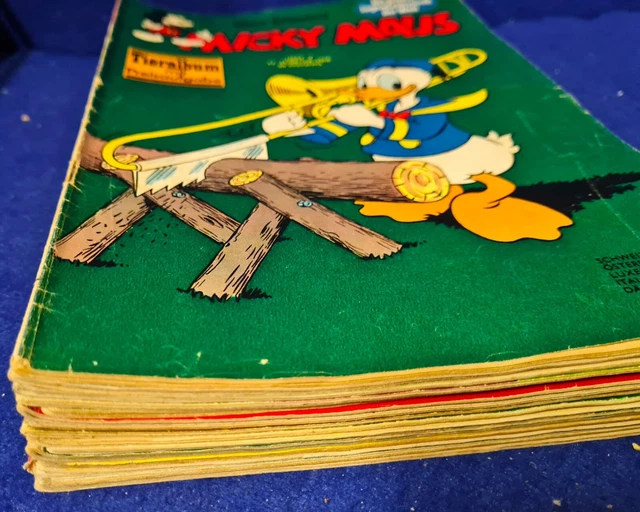 15 Micky Maus  Heft 1966 mit SB+GS gut bis Akzeptabler Zustand (504)Wert ca.75 €
