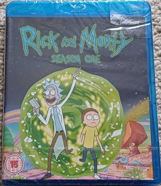 Rick And Morty Season One Blu-Ray New & Sealed