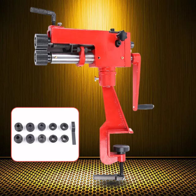22-Gauge Metal Bead Roller 7 Inch Slip Roller Rotary Machine Sheet Metal Bender