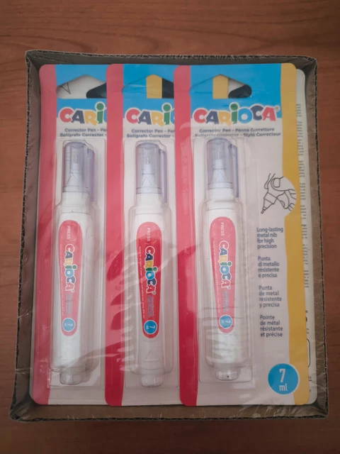 Pelikan Correttore A Penna Bianco - Confezione Da 12 Pezzi | Bianchetto Liquido Con Punta Metallica | Per Scuola E Ufficio - Foto 2