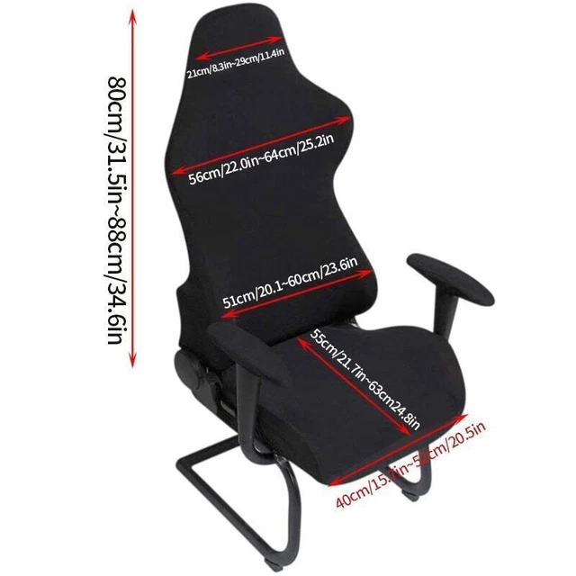 OFFICE GAMING CHAIR Covers Elastic Armchair Seat Cover Computer Chairs