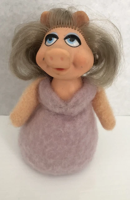 Vintage Fisher Price Miss Piggy Bean Bag #867 1980 MUPPETS