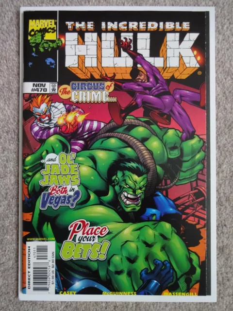 THE INCREDIBLE HULK Vol.1 No. 470 November 1998 (Near Mint)