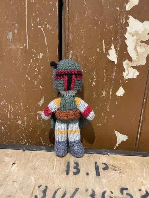 Star Wars Boba Fett Crochet Figure Handmade 7"