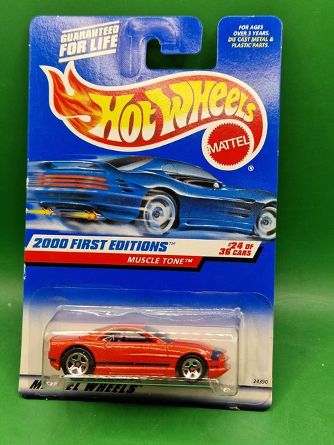 Hot Wheels Muscle Tone - First Editions 2000 - Long Card Américaine - 1/64 - Occasion Neuf