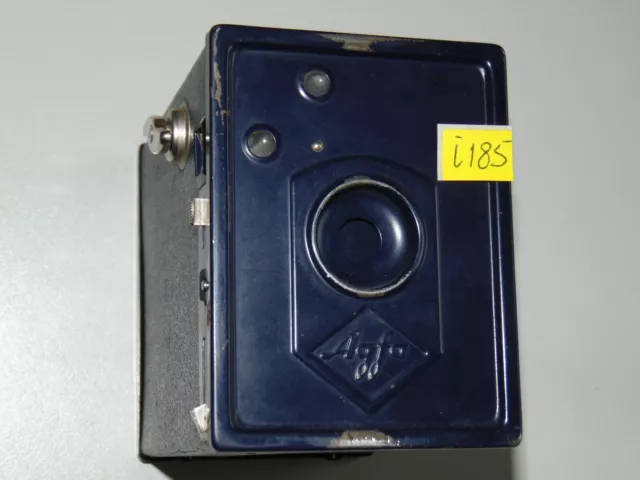 Agfa Schulprämie Blau Boxkamera Box Synchro Box Fotokamera Blau