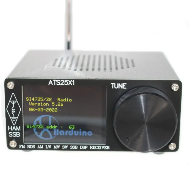 Ricevitore radio ATS 25 X1 Si4732 DSP con touchscreen ottima qualità del suono