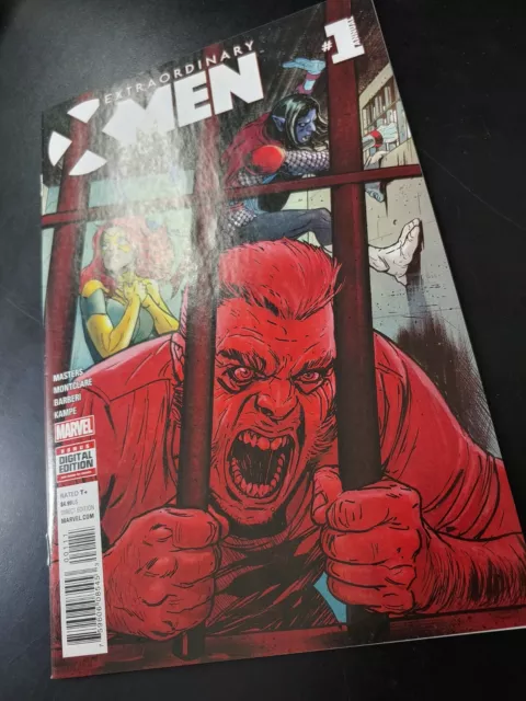 ⭐️ EXTRAORDINARY X-MEN #1 annual (2016 MARVEL Comics) VF/NM Book 3