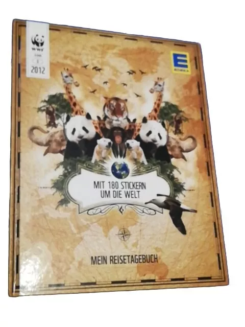 Wwf Album Edeka 2012 - Mein Reisetagebuch Mit 180 Stickern