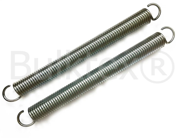 1 paio di molle di trazione universali 6,3 x 50 x 535 mm porte da garage 150 kp molle per porta da garage molla