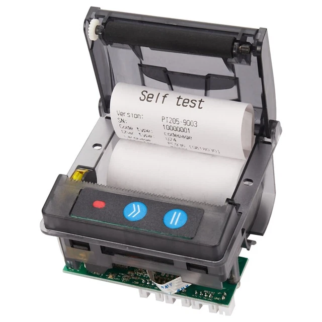 Ttl Panel QR203 58MM MICRO- Embedded Thermal Printer Rs232+Ttl Panel ...