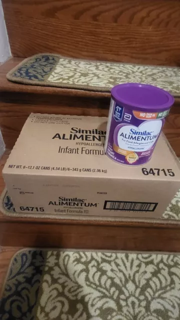 Similac Alimentum Infant Formula Powder 6- 12.1oz cans. New and Sealed!
