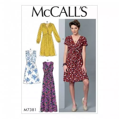 McCalls Sewing Pattern 7381 ZZ (LRG-XLG-XXL)