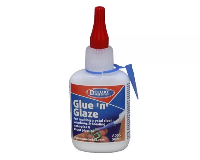 Deluxe Materials AD55 Glue 'N' Glaze (50ml) Modeling