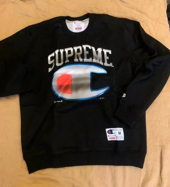 Supreme x champion felpa deals
