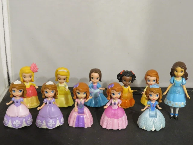 DISNEY PRINCESS SOFIA the First Sophia & Friends Lot of 11 Figures ...