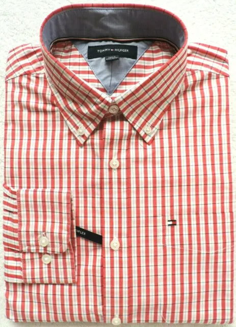 Tommy Hilfiger Men's Plaid Button Down Shirt