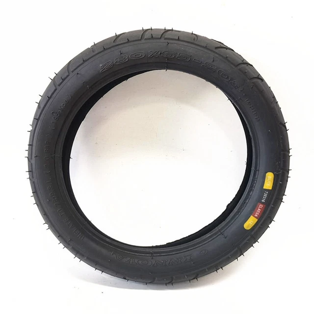 280X65-203 Rubber Tyre / Inner Tube / Tyre & Inner Tube For Pushchair Black 3