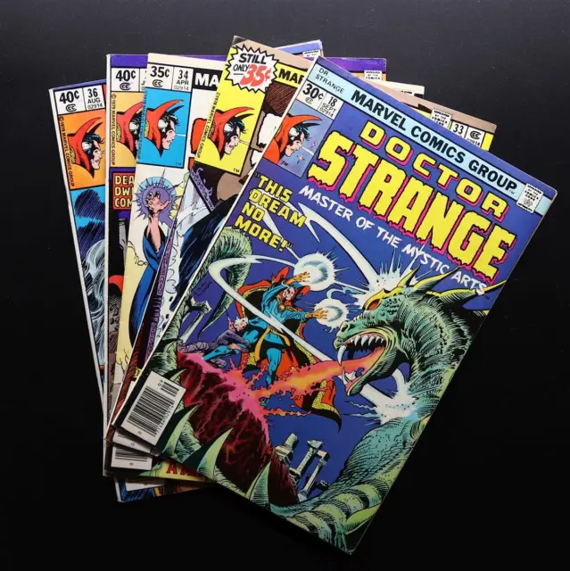 Auswahl: US Doctor Dr. Strange - Marvel Comics Group #18 - 36 1976-1978