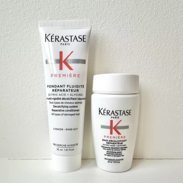 Kerastase Paris PREMIERE REPAIRING Shampoo & Conditioner Travel Set 30mL 1oz NEW