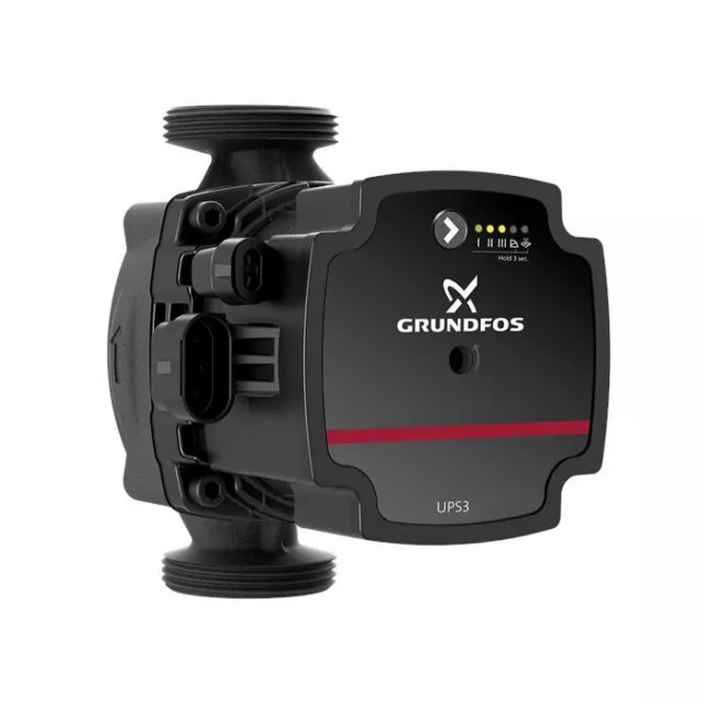 Grundfos Pump UPS3 15-50/65 130 Domestic Heating Circulator Pump