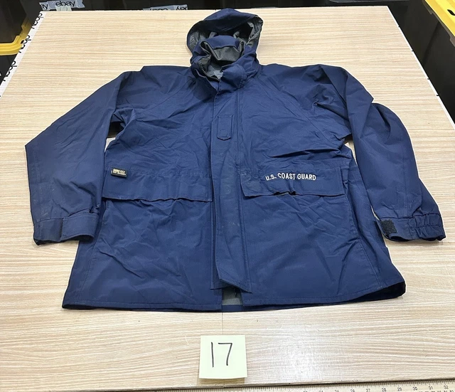 USCG Propper Foul Weather Parka II Ｓ/L PROPPER Parka Foul Weather II Blue Gore-Tex US Military Made