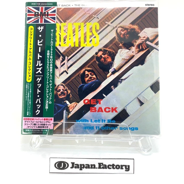洋楽 BEATLES COMPLETE GET BACK SESSIONS 83CD Beatles Announce New 'Get Back' Companion Book to 2021 Film