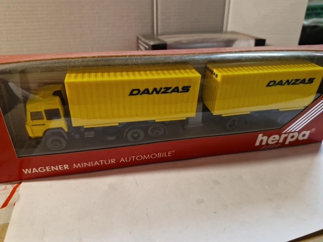 Camion Semi-remorque GMC Falcon Service North Western - Modèle Herpa 1/87 - Neuf En Boîte