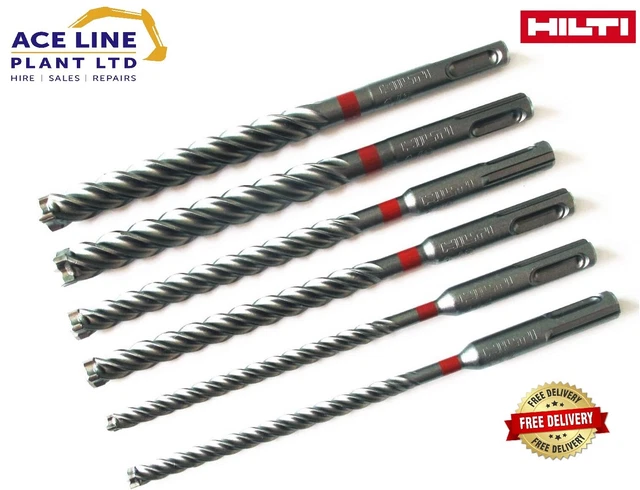 HILTI TE-CX SET (4) M10 SATZ SDS+ Masonry Drill Bit Set HILTI TE-CX SET (4) M10 SATZ SDS+ Masonry Drill Bit Set