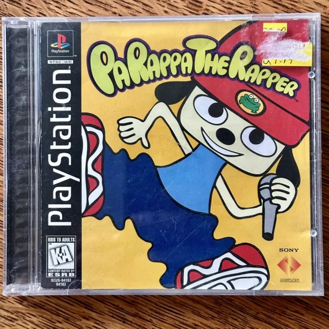 PaRappa The Rapper (Sony PlayStation, 1997) DISC ONLY - Rare