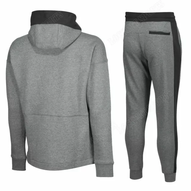 Nike Mens Air Tracksuit Set Zip Hoodie Fleece jog suit Grey 861628-063 3