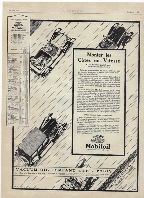 Publicité de presse ancienne Delage de 1926 - Old paper