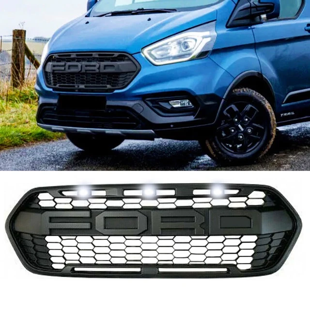 Ford Ranger T8 2019-2023 Raptor Style Matt Black Rejilla De Parachoque Delantero Estilo Ranger Raptor Generico