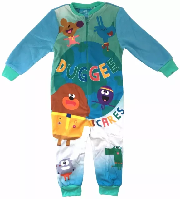 Girls HEY DUGGEE sleepsuit, pyjamas, pjs, all in one 18mths - 5yrs micro fleece