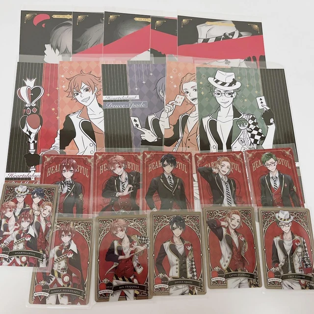 LOT DE 21 cartes Twisted Wonderland Riddle Ace Deuce Cater Trey ...