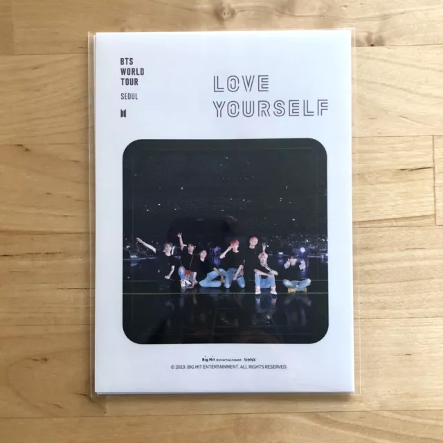 Bts Love Yourself Seoul Dvd Pre-Order Benefit 4 Sticker Set - Us Seller