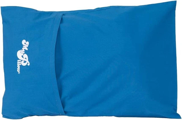 MyPillow Roll & Go Anywhere Daybreak Blue Pillow and Pillowcase