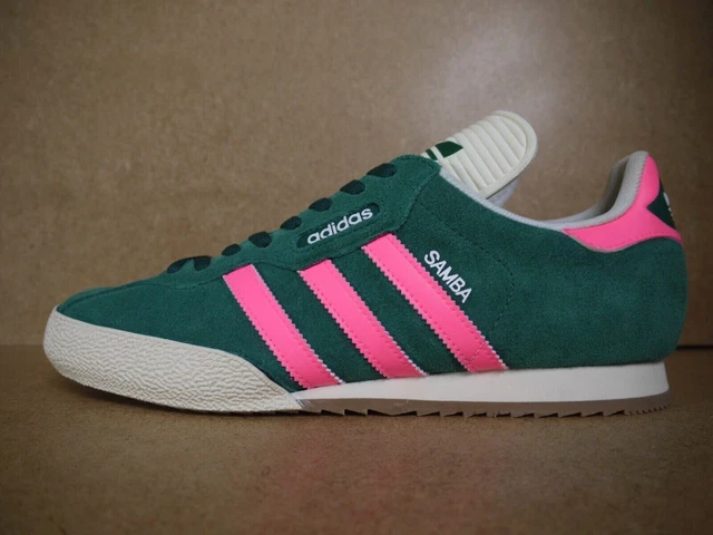 ADIDAS SAMBA SUPER CUSTOM Teal-Green Suede & Black Laces (UK 9) BNIBWT 84.99 - PicClick UK ADIDAS SAMBA SUPER CUSTOM Teal-Green Suede & Black Laces (UK 9) BNIBWT 84.99 - PicClick UK