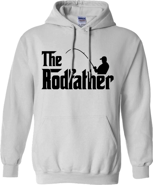 The RODFATHER Hoodie Parody Funny Joke Fishermen Father Day Gifts
